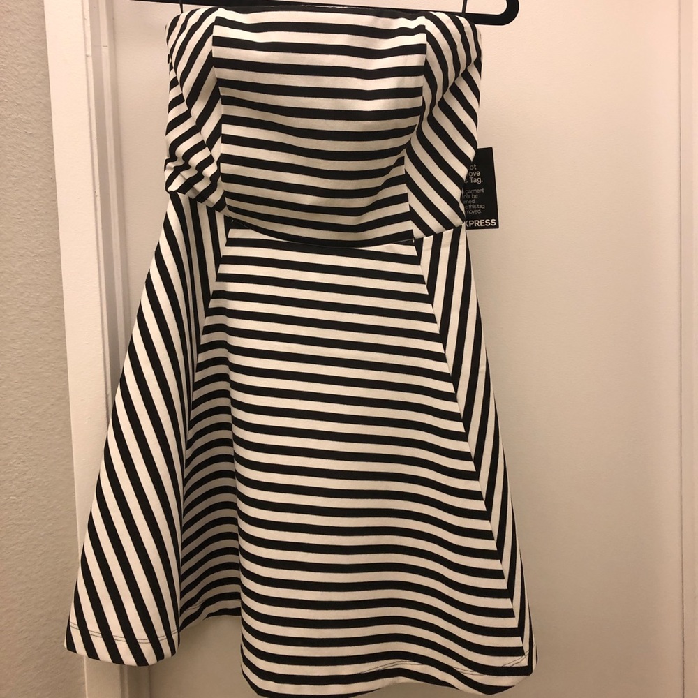Express Strapless Dress